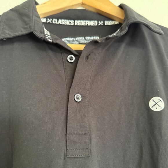 NEW Men's Dixxon Athletic Premium Polo Size XL Black - Picture 7 of 7